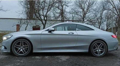 Dat în căutare de INTERPOL, acest Mercedes-Benz S-Class Coupe a fost reținut la Sectorul Poliției de Frontieră Cahul - Photo
