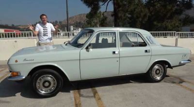 (VIDEO) GAZ-2410 Volga, testat de un popular YouTuber american. Ce crede despre modelul sovietic? - Photo