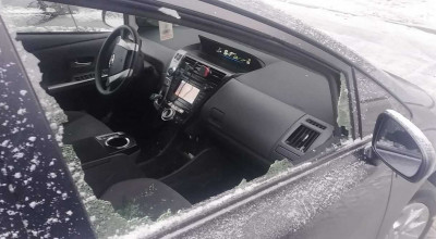 Zece automobile din capitală au fost jefuite noaptea trecută - Photo