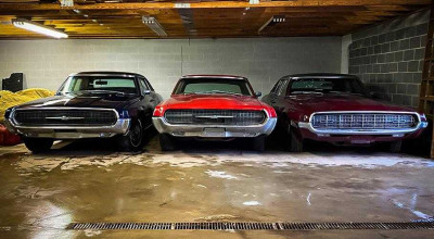 Două exemplare Ford Thunderbird care au stat 30 de ani închise în garaj, sunt scoase la vânzare la preț de doar $2.500 fiecare - Photo