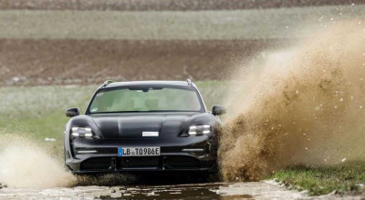 Porsche Taycan Cross Turismo va primi un mod de rulare pentru off-road. Debutul e aproape - Photo