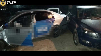 (VIDEO) INSP vine cu informații despre taximetristul care a fugit de polițiști și s-a izbit într-un copac - Photo
