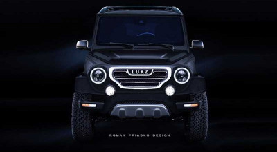 Așa ar putea arăta noul LuAZ, într-o randare proaspătă. Nu vă amintește de nimic? - Photo