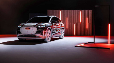 Audi publică primele imagini și informații cu interiorul SUV-ului electric Q4 e-tron - Photo