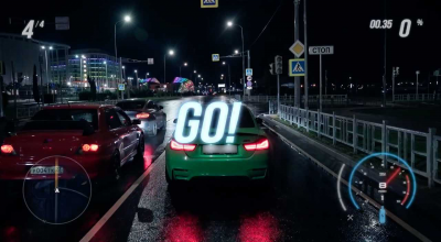 (VIDEO) Jocul Need for Speed a fost transformat în realitate de street racerii din Rusia - Photo