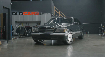 Tunerii moldoveni din SUA i-au pregătit un S-Class W140 celebrului Khabib Nurmagomedov (VIDEO) - Photo