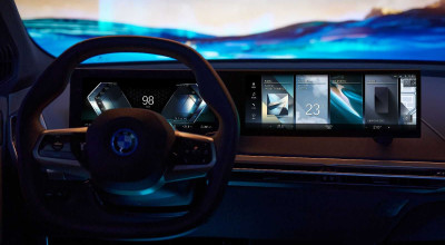 BMW lansează noua generație a sistemului de infotainment iDrive, cu ecran curbat și sistem de climatizare inteligent - Photo