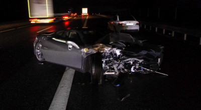 Un german și-a distrus Ferrari-ul de 360.000 de euro, la doar șase ore după ce l-a primit - Photo