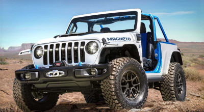 Jeep dezvăluie conceptul Magneto, care anunță versiunea electrică a cunoscutului Wrangler - Photo