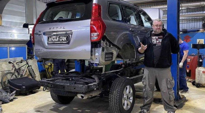 Bloggerii ruși au dezasamblat un Haval H9 pentru a-l compara cu Land Cruiser Prado - Photo