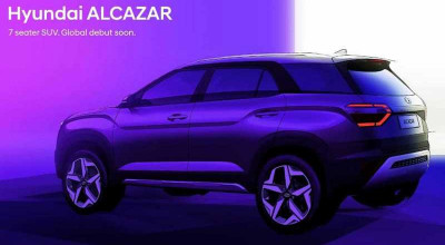 Prima imagine cu Hyundai Alcazar, un nou SUV cu șapte locuri. Debutează în aprilie - Photo