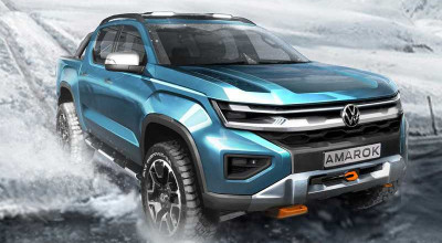 Un nou teaser cu viitorul Volkswagen Amarok, care se lansează în 2022 - Photo