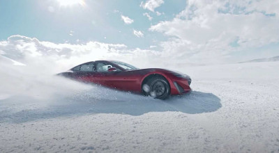 (VIDEO) Drako GTE - 1.200 CP, antrenați într-un exercițiu de patinare pe zăpadă și gheață - Photo