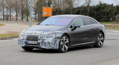 Noul Mercedes-Benz EQS mai renunță la camuflaj, înainte de premiera iminentă - Photo