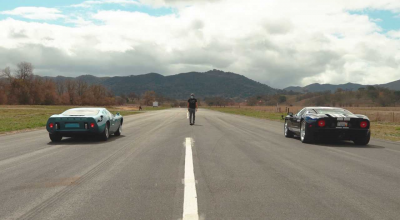 (VIDEO) Legendarul GT40 versus Ford GT din 2005, într-o cursă de Drag Racing - Photo