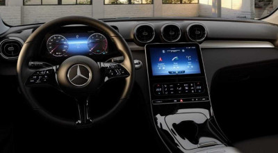 Vezi cum arată noul Mercedes C-Class în versiunea de bază: ecrane mai mici și multe butoane fizice - Photo