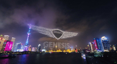 Genesis debutează în China, lansând 3.281 de drone și stabilind un nou record mondial - Photo