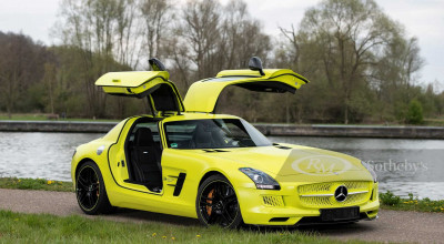 Știai că Mercedes SLS a avut și o versiune electrică? Un exemplar tocmai a fost scos la vânzare cu 1 milion de euro - Photo