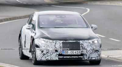 Mercedes a scos la teste versiunea AMG a noii limuzine electrice EQS - Photo