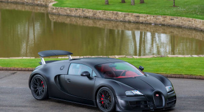 Ultimul exemplar Bugatti Veyron Super Sport produs a fost scos la licitație - Photo