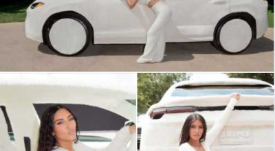 Kim Kardashian și-a făcut mașina mai pufoasă! Până la urmă, e păsărică sau urs, acest URUS? - Photo