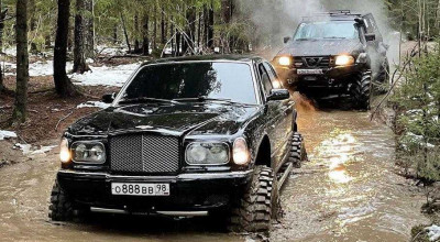 În Rusia se vinde un Bentley Arnage unic, pregătit în plină măsură de off-road, echipat cu motor nipon 3UZ-FE! În Rusia se vinde un Bentley Arnage unic, pregătit în plină măsură de off-road, echipat cu motor nipon 3UZ-FE! - Photo