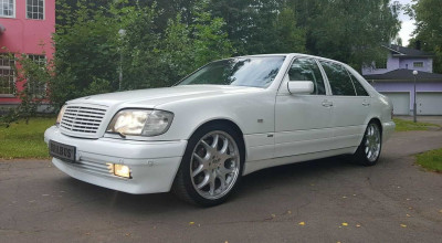 Vinzi W223-ul, mai adaugi și îți iei un Mercedes-Benz W140 BRABUS 7,3 S, cu 34.000 km la bord, unic în felul său! - Photo
