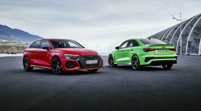Audi a prezentat noile RS3 Sportback și Sedan! Compactele oferă 400 CP și Drift Mode - Photo