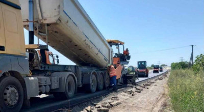 Lucrările de pe un tronson de 6.5 km din centura Chișinăului se vor finaliza către sfârșitul anului! - Photo