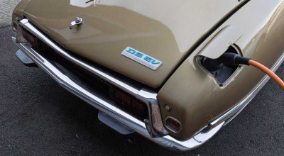 Celebrul Citroen DS a fost reînviat de un atelier britanic, sub forma unui EV cu 320 km autonomie - Photo