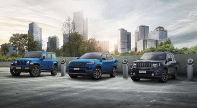 Jeep prezintă versiunea plug-in hybrid pentru trei modele de mașini - Photo