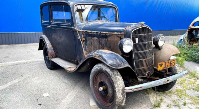Un Opel P4 produs în 1935 a fost descoperit într-un hambar din regiunea Kievului - Photo