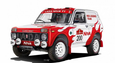 Automobilul rusesc Niva va participa la Raliul Dakar 2022 - Photo