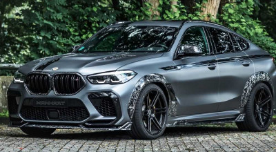 Un BMW X6 M Competition a obținut un adaos de putere după ce a fost modificat de atelierul Manhart - Photo