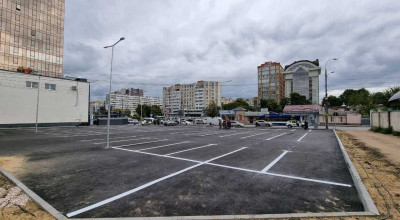 Primăria a finisat lucrările de amenajare a unei parcări gratuite pe str. Ismail! - Photo