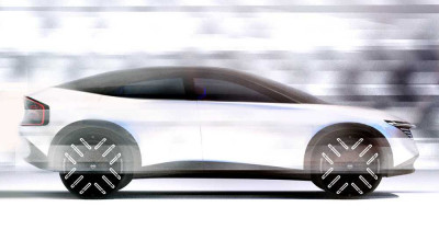 Din hatchback în crossover-coupe! Nissan Leaf va trece printr-o modernizare a exteriorului - Photo