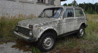 (VIDEO) Vezi cum este resuscitată o NIVA după ce 10 ani a stat abandonată într-un garaj din Estonia - Photo