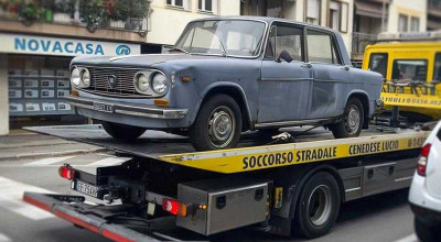 Autoritățile italiene au evacuat o Lancia care a stat nemișcată în același loc timp de 50 de ani - Photo