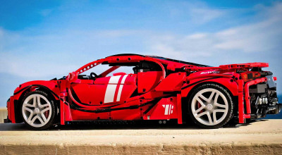 Supercarul de jucărie GTA Spano a devenit cel mai rapid model Lego din lume - Photo