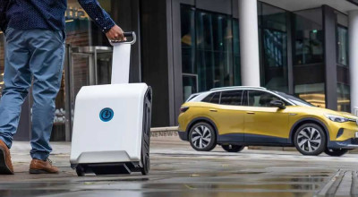 O companie britanică a lansat prototipul unui încărcător portabil pentru mașinile electrice - Photo