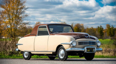 (FOTO) Playboy A48, mașina de la care a pornit celebra revistă, va fi vândută la licitație - Photo