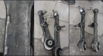 Doar în Moldova poți restaura piese ale suspensiei unui S-Class W222 sau Porsche Panamera! - Photo