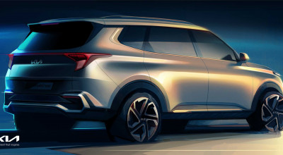 Kia a publicat primele schițe cu SUV-ul Carens, model destinat pieței din India - Photo