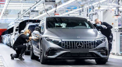 Primul Mercedes-AMG cu zero emisii a intrat în producție! - Photo