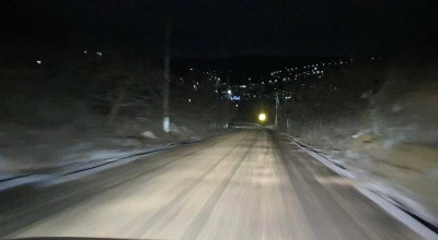 Pe mai multe drumuri naționale s-a format polei. Cum au intervenit drumarii în weekend - Photo