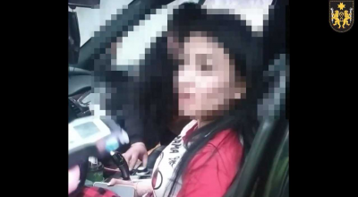 Șoferița unui BMW prinsă beată la volan: ”Tu ai de gând să vorbești cu mine în limba rusă ori nu?” (VIDEO) - Photo