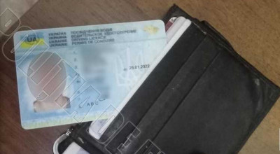 Un șofer din Moldova a primit drept cadou un permis de conducere Ucrainean. Acum riscă dosar penal și amendă usturătoare - Photo