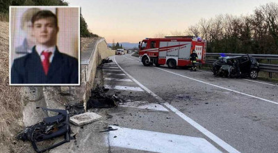 Un tânăr din Moldova a decedat după ce s-a izbit cu mașina într-un perete de beton pe o stradă din Italia - Photo