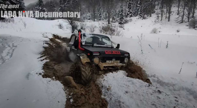 O NIVA clasică a fost transformată într-un ATV capabil să se deplaseze în cele mai extreme condiții de drum și vreme - Photo