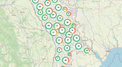 ANRE a lansat o hartă interactivă, cu ajutorul căreia pot fi găsite stațiile de alimentare cu cele mai mici prețuri! - Photo